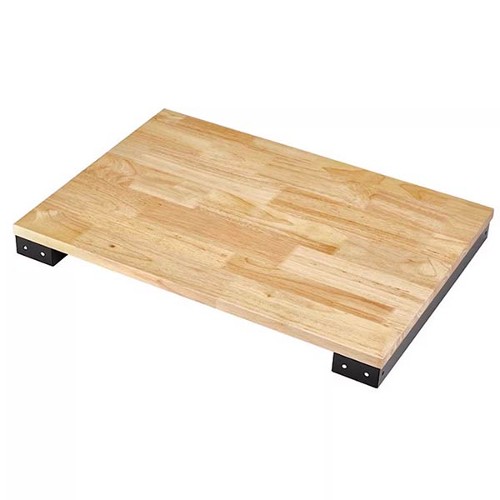 BUNKER Hardwood Worktop for 3 Tier Tool Trolley 646mm