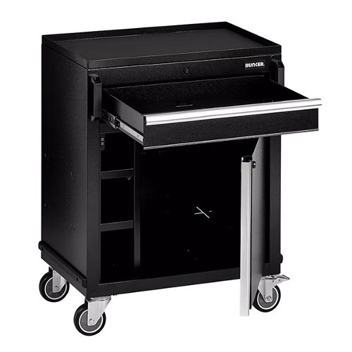 BUNKER Modular Power Tool Mobile Cabinet 1 Drawer 1 Door 646mm