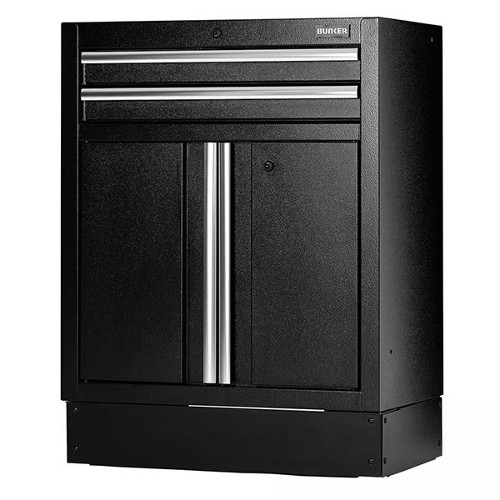 BUNKER Modular Floor Cabinet 2 Drawer 2 Door 680mm