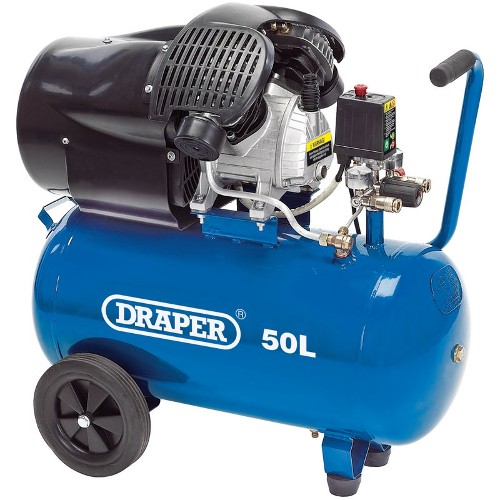 50L TWIN V OIL COMPRESSOR