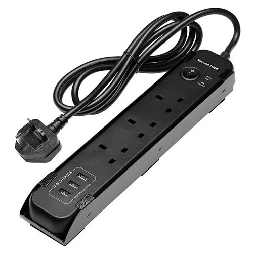BUNKER UK Power Strip with Magnetic Holder