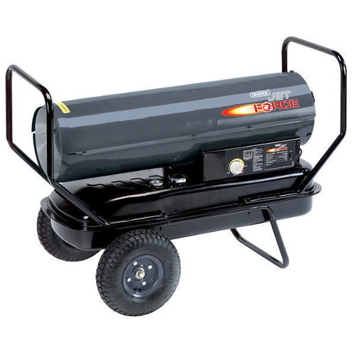 Jet Force Diesel & Kerosene Space Heater - 125000 BTU/36 kW