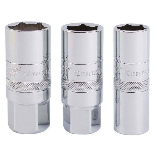 3PC SPARK PLUG SOCKET SET 1/2IN