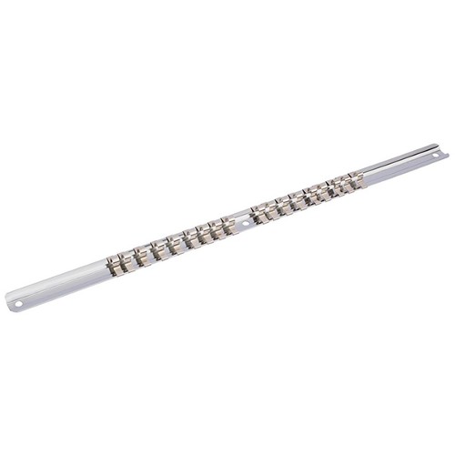Socket Retaining Bar&#44 1/4"- 400mm -18 Clips