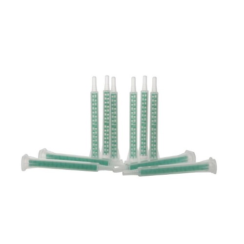 2K Mixer Tips for 50ml Cartridge - 1:1 Ratio (10 Pieces)