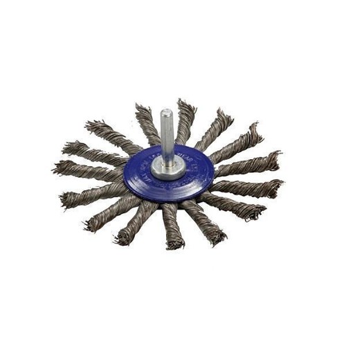 ZIP Wire Brush Wheel Purple 100mm