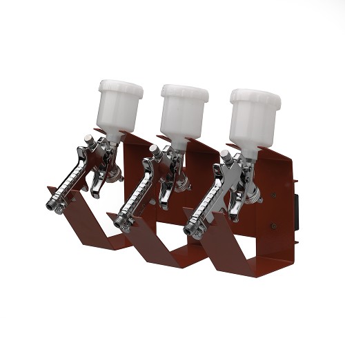 Magnetic holder for 3 Sprayguns