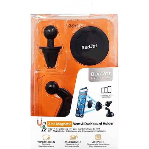 Gadjet Magnetic Wireless Charging Phone Holder
