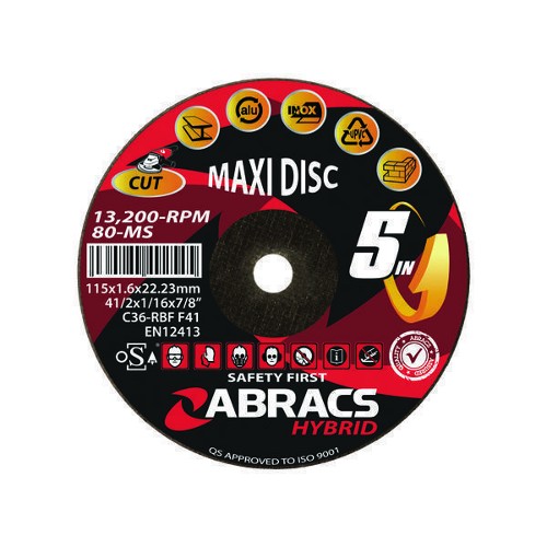 Multi Cut 5-in-1 Maxi Disc 115 x 1.6 x 22mm