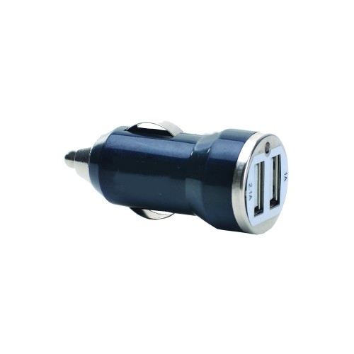 Dual USB Car Charger (Black)