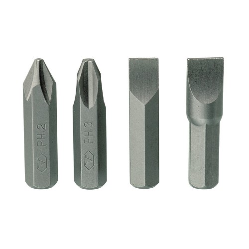 4 Piece 5/16" Hex Impact Driver Bit Set