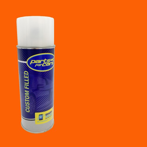 Kubota Orange Acrylic Topcoat Spray Paint Aerosol |500ml|