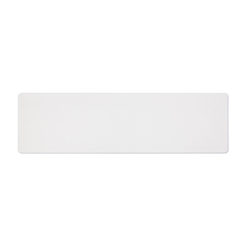 520 x 127 Plain White Nikkalite