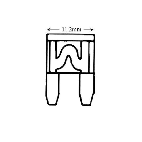 30 Amp Mini Blade Fuse ( Green )