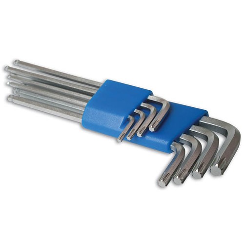 Ball-Ended Hex & Star Key Set (8 Pieces)