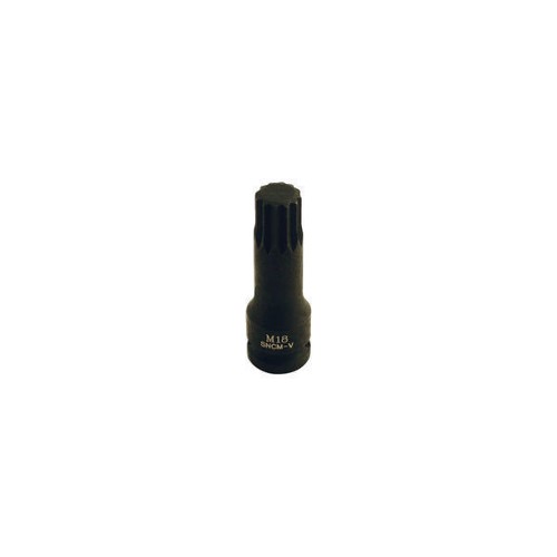 Spline Socket Bit M18 1/2"D