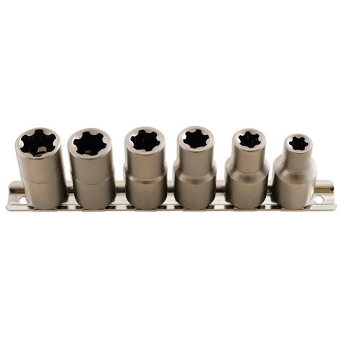 Laser Tools Torx Plus Socket Set 1/2" (6 Point)