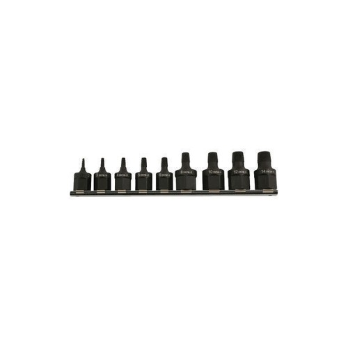 Screw Extractor Set 3/8"D & 1/2"D 9pc
