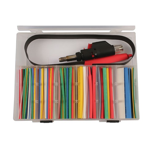 Torch with Heat Shrink Tubing Set (162 Pieces)