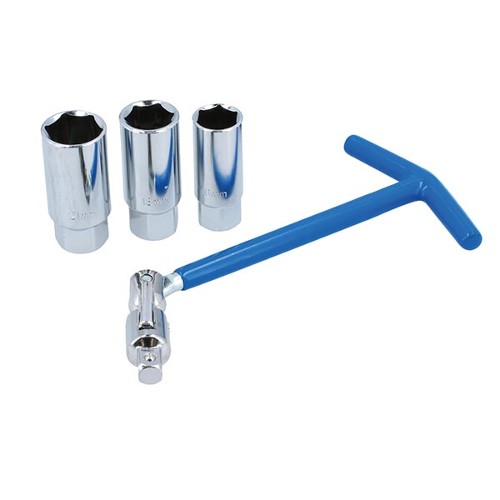 T-Handle Spark Plug Socket Set 3/8" (4 Piece)