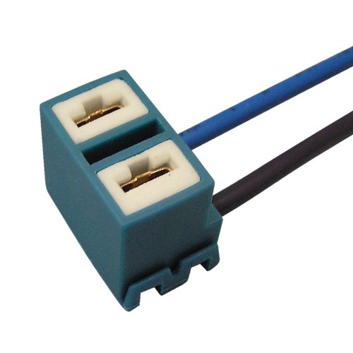 Ceramic Bulb Holder H7 Angled Cable