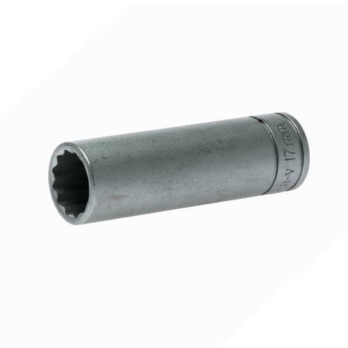 1/2" Deep Socket 12 pt Metric 17mm