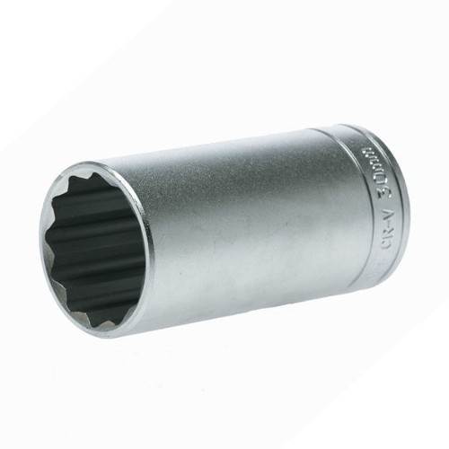 1/2" Deep Socket 12 pt Metric 30mm