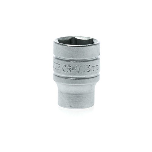 1/4" Socket 6 pt Metric 13mm