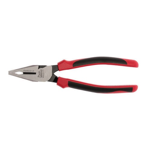 7" High Leverage Mega Bite TPR Grip Combination Pliers