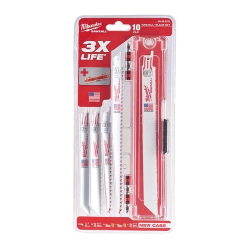 Milwaukee 10 Piece Sawzall Blade Set 49222211