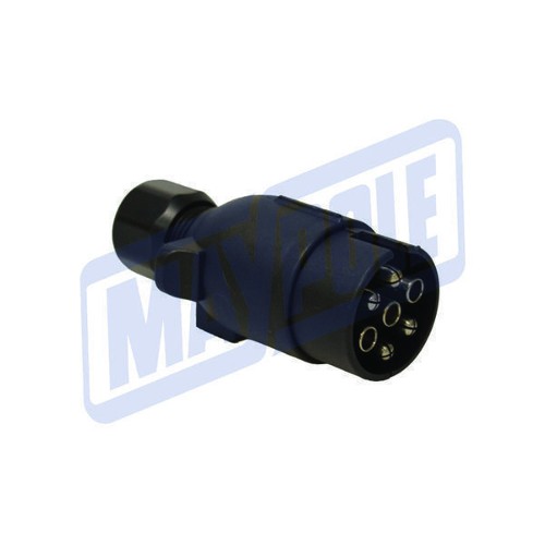 12N 7 PIN NICKEL PLUG DP