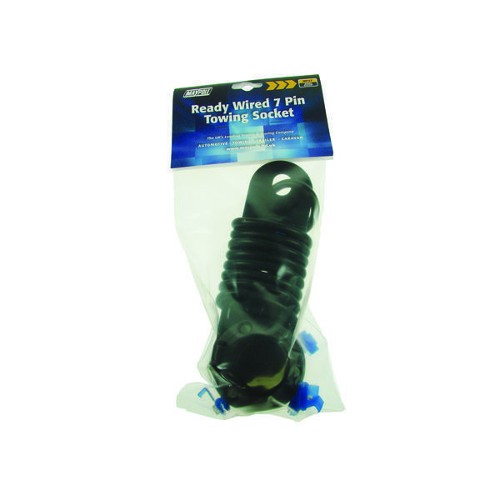 12N PRE-WIRED 7 PIN SOCKET DP - TRAILER LIGHT SOCKET KIT