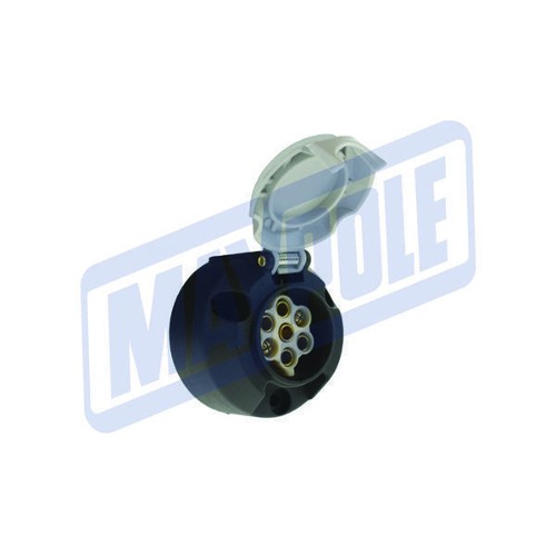 12S 7 PIN SOCKET DP