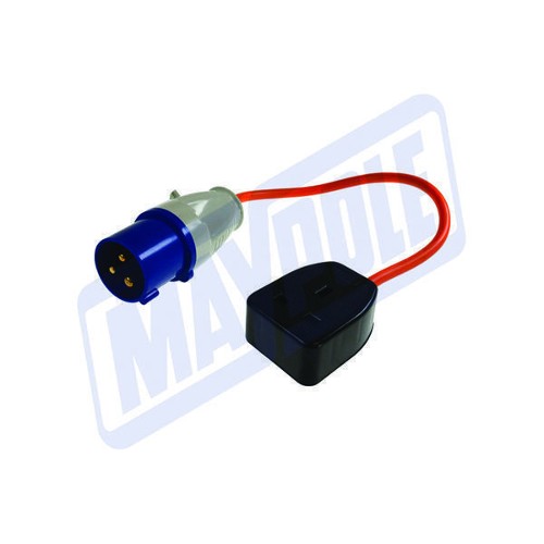 CARAVAN - 230V UK TRAILING SOCKET BK IP44