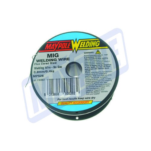 WELD - 0.8MM FLUX WIRE 0.4KG