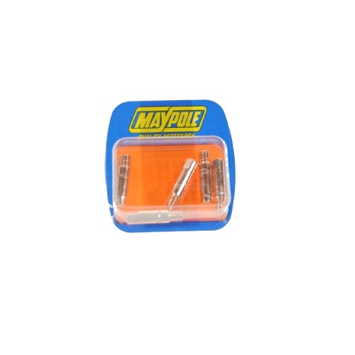 WELD - 5X WELDING TIPS 6mm thread x0.8mm x25mm length MB15 D