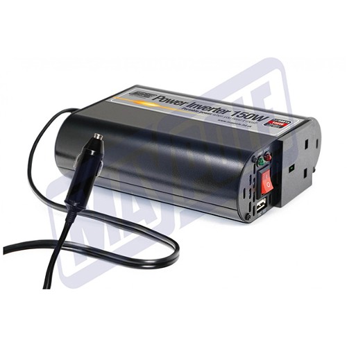 POWER INVERTER WITH USB 150W 12V/230V