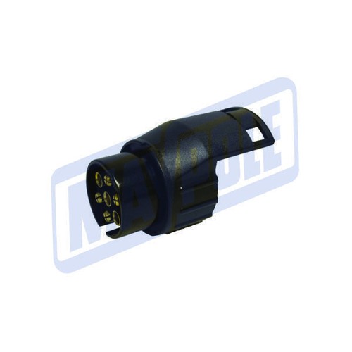 CONVERSION ADAPTOR 7PIN 12N VEHICLE TO 13PIN TRAILER DP