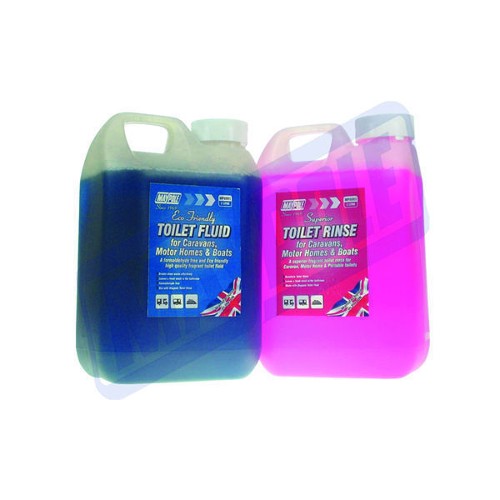 TWIN 2L PACK SUP. TOILET RINSE & FLUID