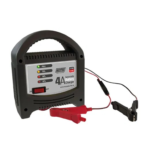 4A 12V LED Automatic Battery Charger