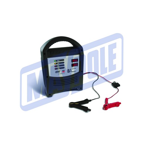 BATTERY CHARGER 8A 12V LED AUTOMATIC