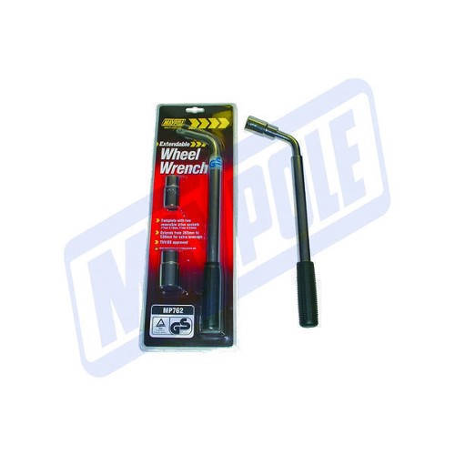 WHEEL WRENCH EXTENDABLE 17/19 21/23mm DP