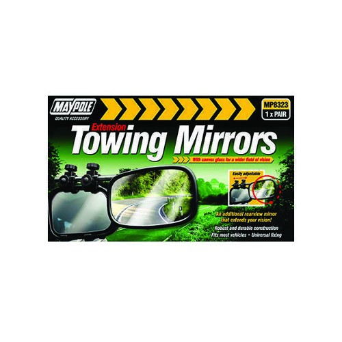 CARAVAN MIRRORS - PAIR (CONVEX) DP