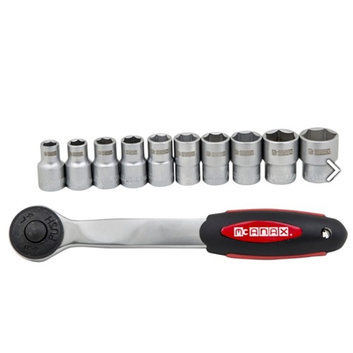 McAnax 1/2 inch Socket Set (11 Piece)