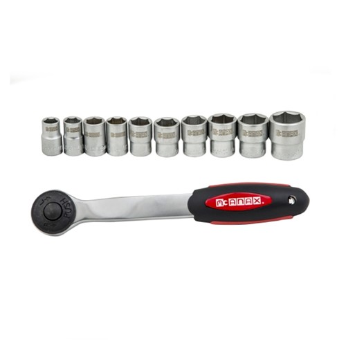 McAnax 3/8 inch Socket Set (11 Piece)