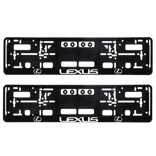 Lexus | Number Plate Surround (2x Pieces)