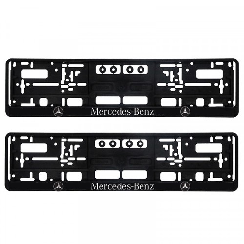 Mercedes | Number Plate Surround (2x Pieces)