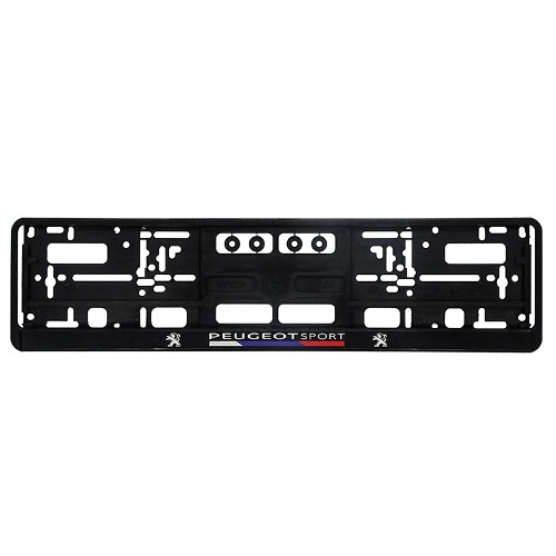 Peugeot Sport | Number Plate Surrounds | (1x Piece)