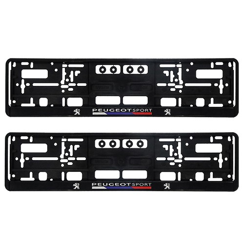 Peugeot Sport | Number Plate Surround (2x Pieces)