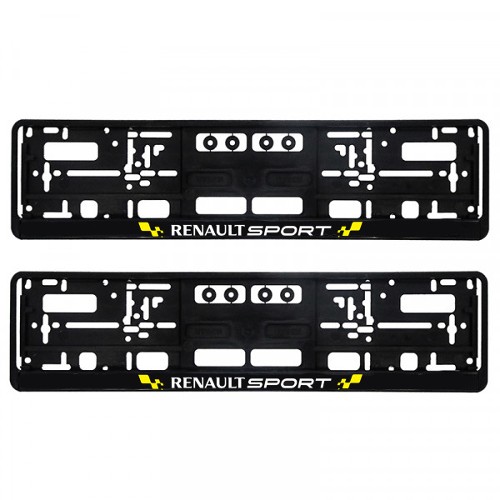 Renault Sport | Number Plate Surround (2x Pieces)